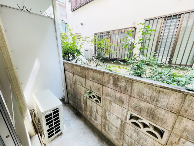 サンライト小石川のバルコニー