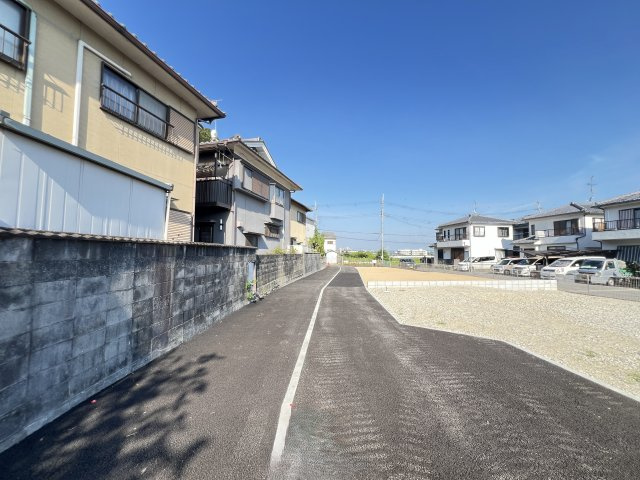 橿原市木原町　２号地　の前面道路含む現地写真