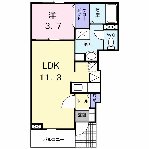 【間取り】