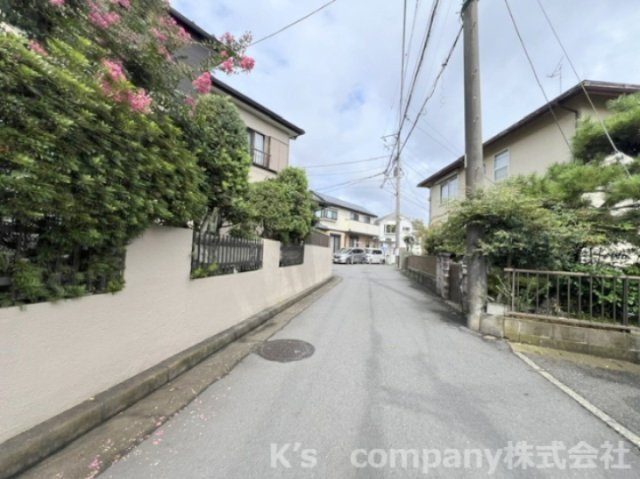 ◎茅ヶ崎市美住町　建築条件なし　売地　区画3◎の前面道路含む現地写真|前面道路の様子です◇