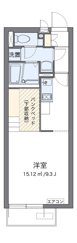 ミランダ深大寺の間取り