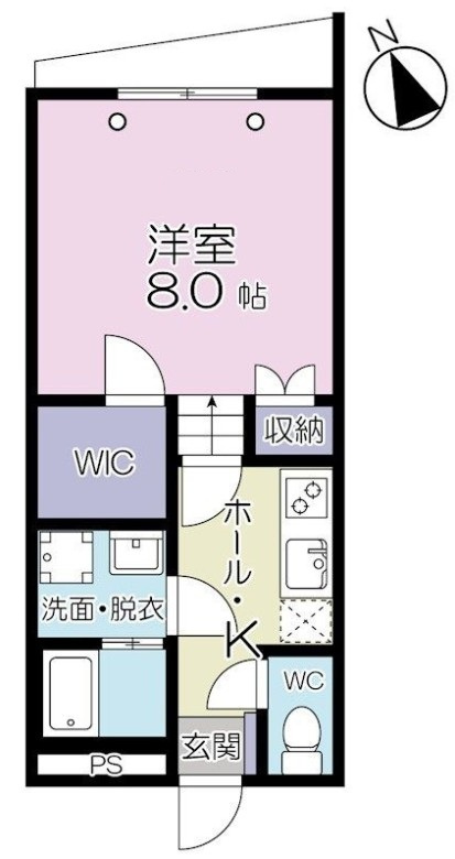La vie AKEHARAの間取り