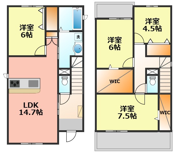 【間取り】 | 西原町22KODATEXⅥ