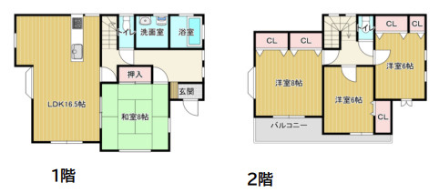 【間取り】 | 久喜市高柳　中古戸建