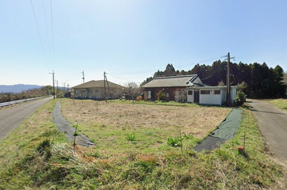 都城市五十町の売地の外観