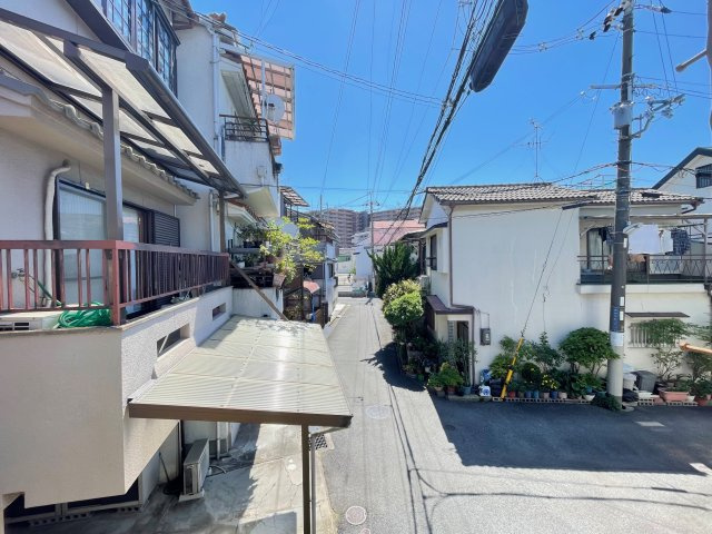 寝屋川市長栄寺町の店舗事務所の展望
