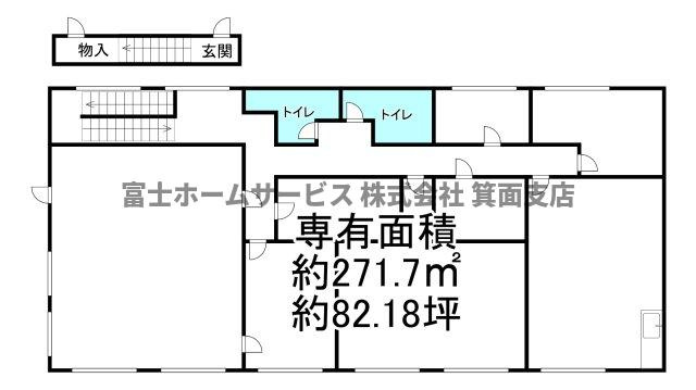庄内東町店舗事務所の間取り