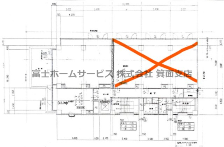 吹田市豊津町の事務所