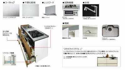 【キッチン】 | ウォルナット東朝日町