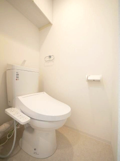 ラフィスタ豪徳寺のトイレ|落ち着いた色調のトイレです
