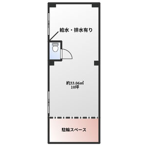 豊中市中桜塚４丁目の店舗事務所の間取り