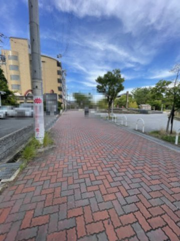 吹田市佐井寺南が丘の店舗事務所の展望