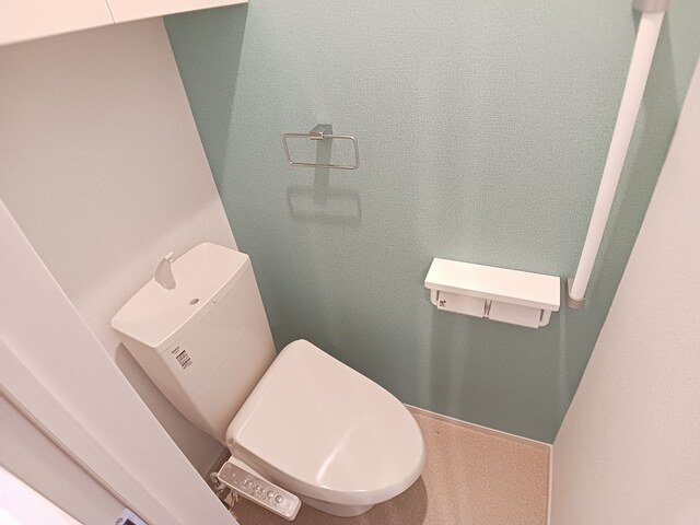グリーンヒルズＢのトイレ|清潔感のあるトイレです