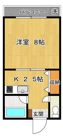 【間取り】 | コーポアイリス