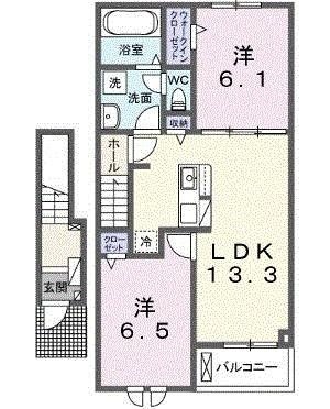 ノイエ　ハイマートの間取り
