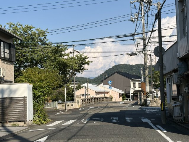 鳥取市寿町土地の前面道路含む現地写真