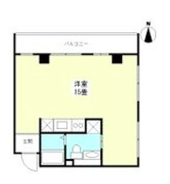 GARRET南堀江の間取り