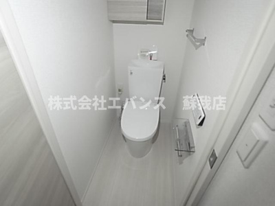 【トイレ】 | D-ROOM新宿Ⅰ-A | コンパクトで使いやすいトイレです