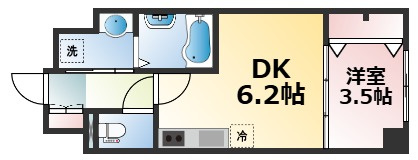 【間取り】 | プレリス大阪今里サヴィア　仲介手数料無料