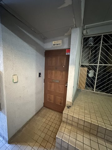 アメニティ京橋のエントランス