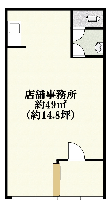 新栄プロパティー島泉の間取り