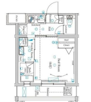 【間取り】 | ラフィスタ元町Ⅰ