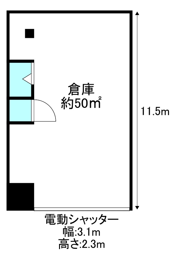 エイト摂津　倉庫