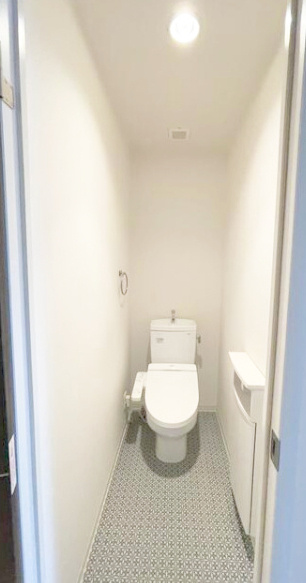 熊本市中央区古桶屋町の賃貸マンションのトイレ|トイレもきれいです