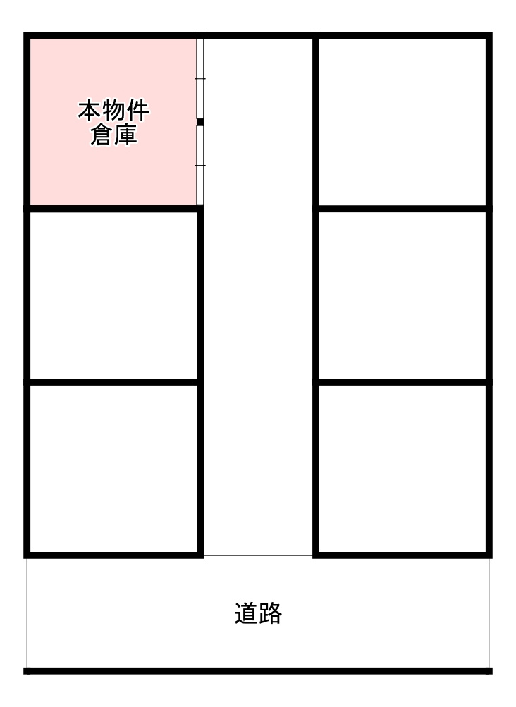南寺方東通3丁目倉庫の周辺