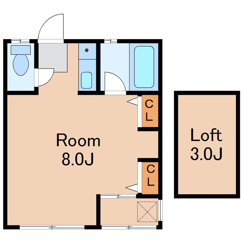 SAKURA HOUSEの間取り