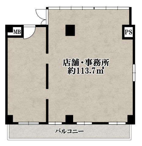 廣谷ビルテナントの間取り