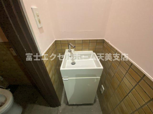 あべのマルシェの洗面所