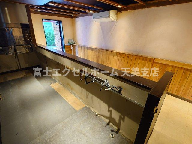住道矢田1店舗のキッチン