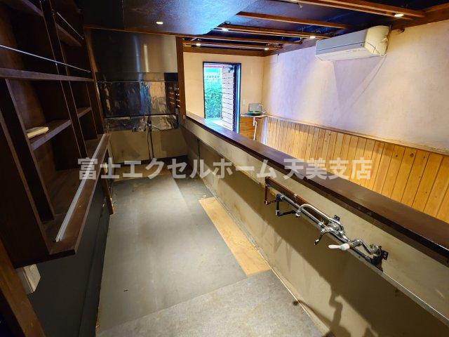 住道矢田1店舗のバルコニー