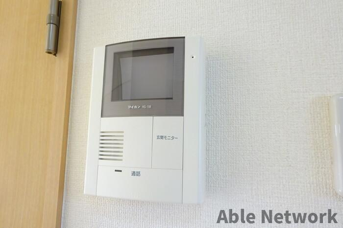 ルミエール　(深芝南）Aのセキュリティ|安心のカメラ付きインターホン