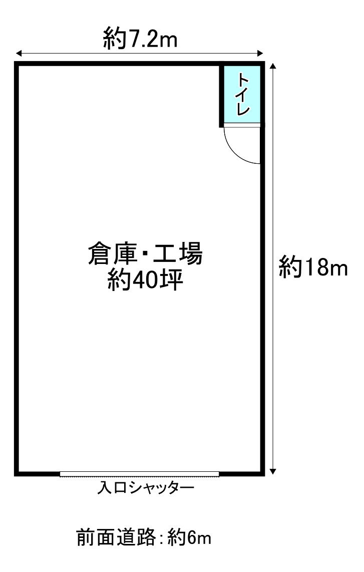 加美東1丁目 倉庫の間取り