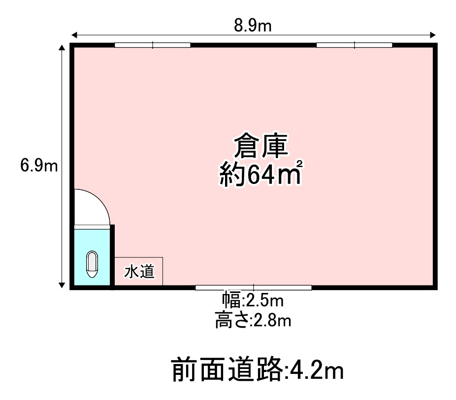 玉串町東2丁目倉庫