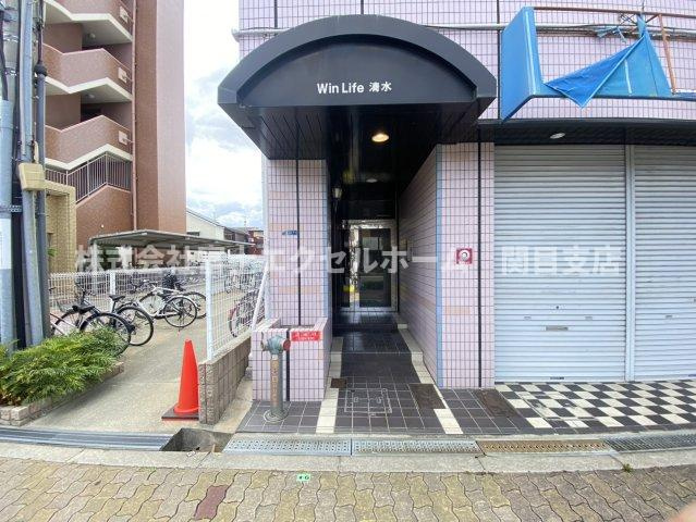 ウィンライフ清水のエントランス