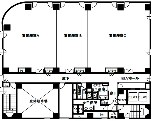 カーニープレイス本町の間取り