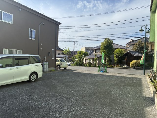 入間市鍵山 貸地の駐車場