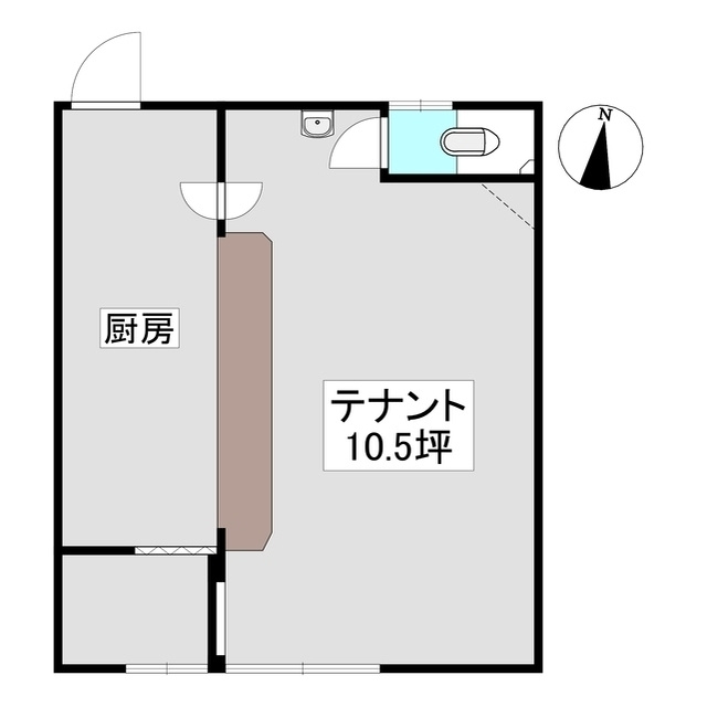 ルミナステナントの間取り