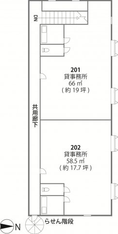 Ｍプラザ４熊谷の間取り