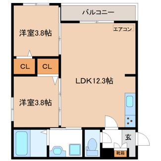 【間取り】 | グラン寝屋川