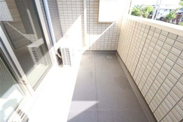 アンプルールのバルコニー