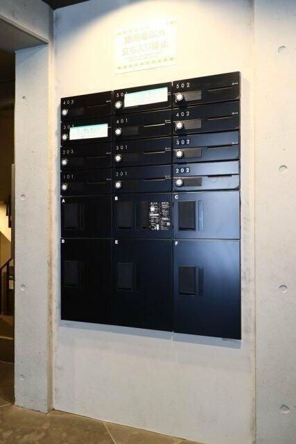 Live Flat蔵前のその他共用部分|メールボックス・宅配ボックス