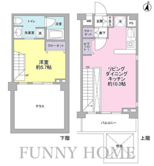 【間取り】 | サンピエス桜新町