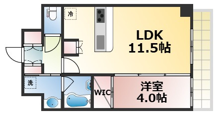 【間取り】 | プレリス大阪今里サヴィア　仲介手数料無料
