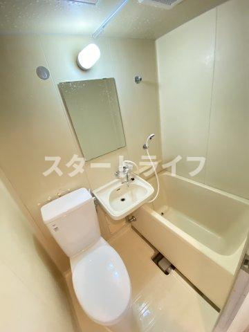 大阪市淀川区木川東４丁目の賃貸マンションの浴室