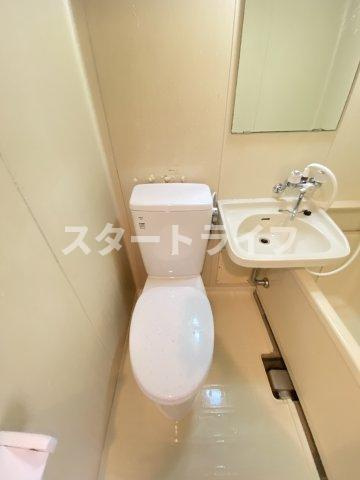 大阪市淀川区木川東４丁目の賃貸マンションのトイレ