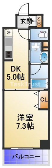 【間取り】 | ボヌール梅田